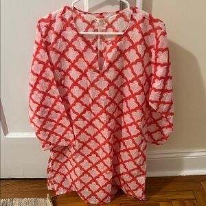 Roberta Roller Rabbit Jamina Kurta tunic size XL